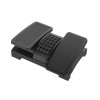 Repose-pieds de bureau ergonomique et réglable 425 x 325 x 100 mm  / Noir