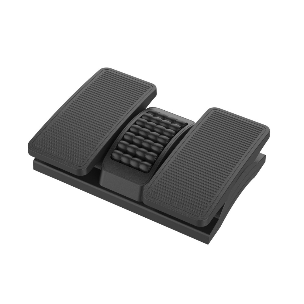 Repose-pieds de bureau ergonomique et réglable 425 x 325 x 100 mm  / Noir