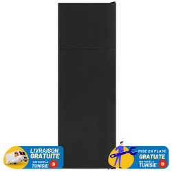 Réfrigérateur FOCUS Less Frost Double Portes 313 Litres / Gris