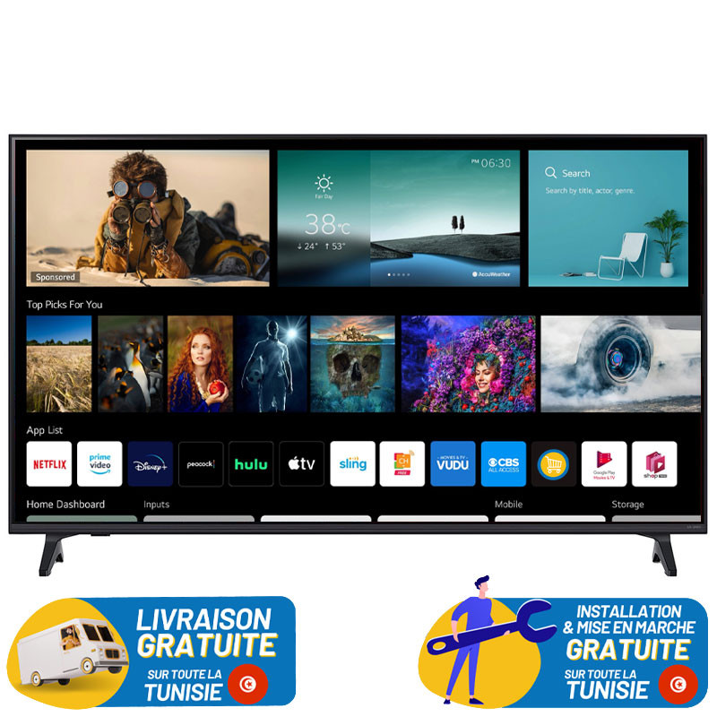 TV LG 55" QNED 4K Smart / 55QNED70A6A