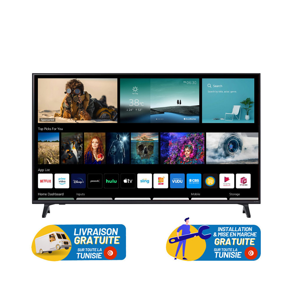 TV LG 65" QNED 4K Smart / 65QNED70A6A