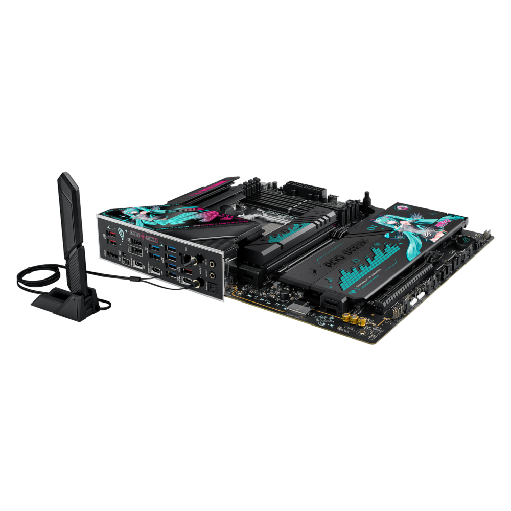 Carte Mère ASUS ROG STRIX X870E-H GAMING WIFI7 HATSA MIKU EDITION / ATX / AM5 / DDR5