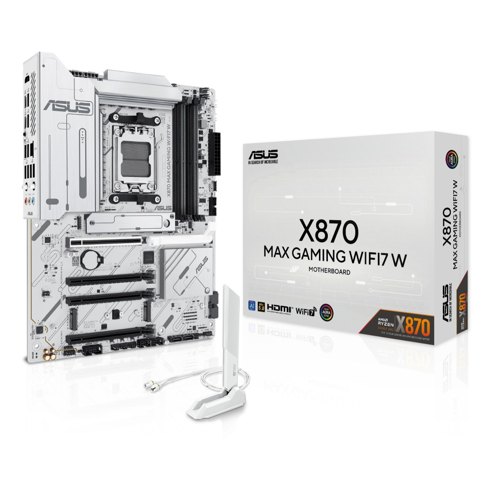 Carte Mère ASUS X870 MAX GAMING WIFI7 W / ATX