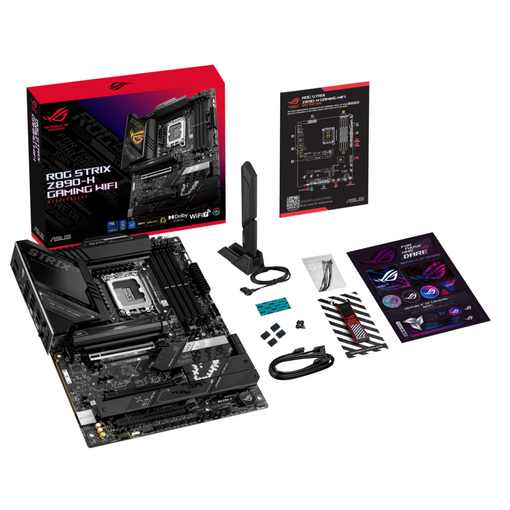 Carte Mère ASUS ROG STRIX Z890-H GAMING WIFI / ATX / LGA 1851 / DDR5