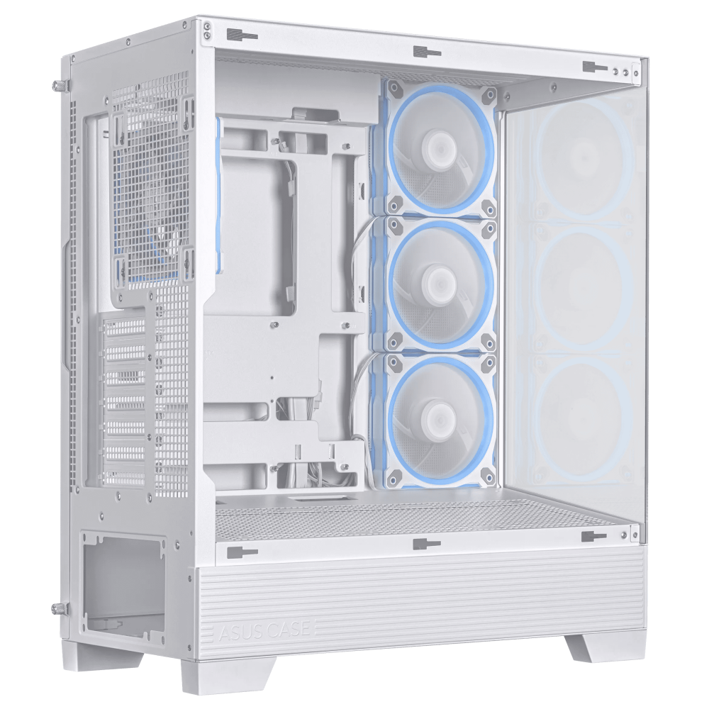 Boîtier Gamer Moyen Tour ASUS A31 PLUS TG / ATX / ARGB / Blanc
