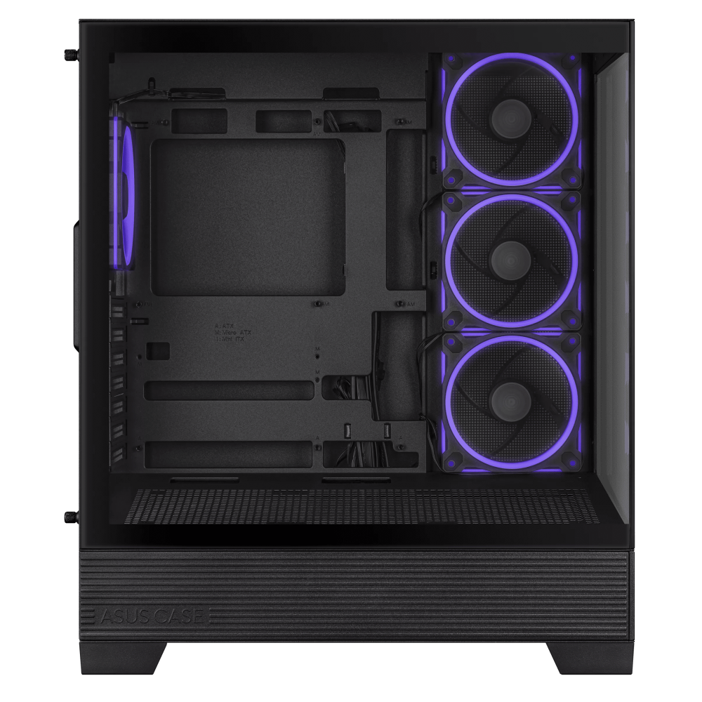 Boîtier Gamer Moyen Tour ASUS A31 PLUS TG / ATX / ARGB / Noir