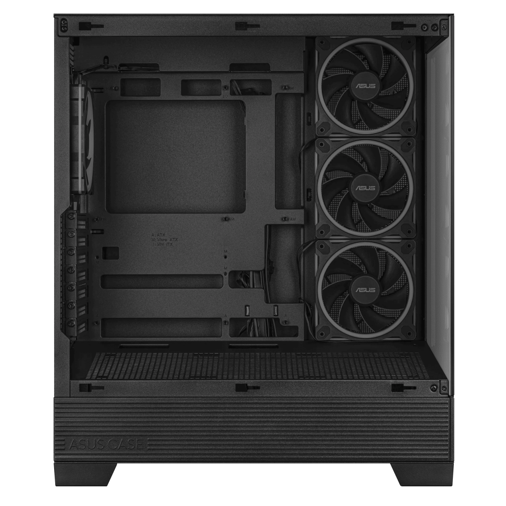Boîtier Gamer Moyen Tour ASUS A31 PLUS TG / ATX / ARGB / Noir