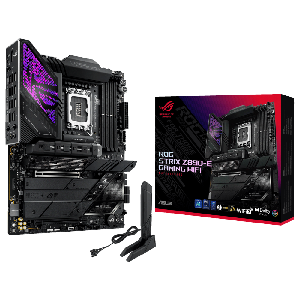 Carte Mère ASUS ROG STRIX Z890-E GAMING WIFI / ATX / LGA 1851 / DDR5