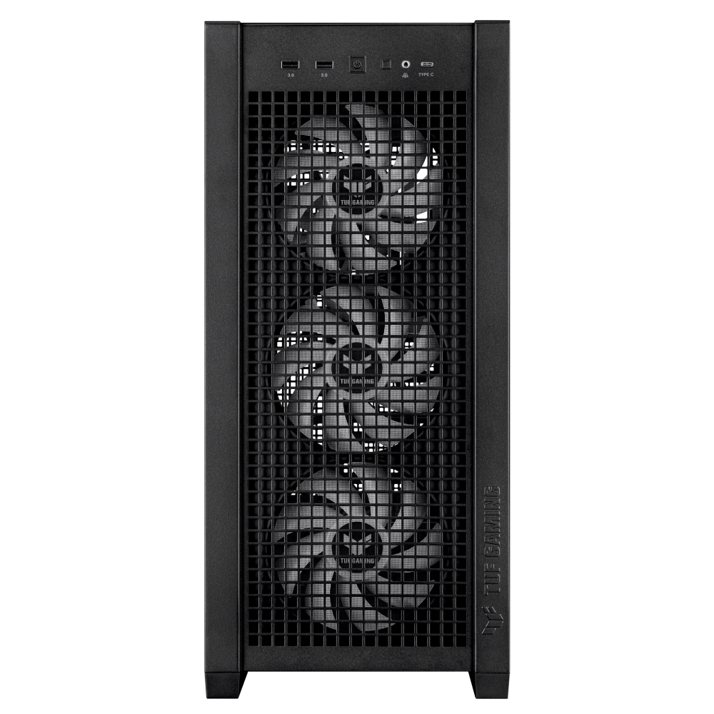 Boîtier ASUS Moyen Tour TUF GAMING GT302 TG ARGB / Noir