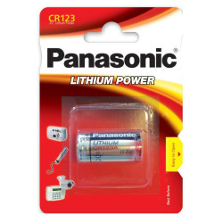 PILE PANASONIC CR123 AL 3V...