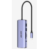 HUB USB Hiksemi Multifonctionnel Type-C 11-en-1 DS11 / Gris