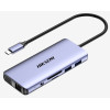 HUB USB Hiksemi Multifonctionnel Type-C 11-en-1 DS11 / Gris