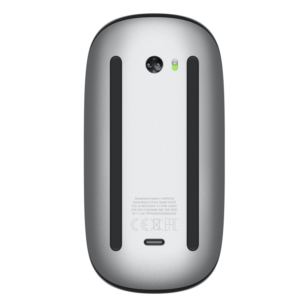 Apple Magic Mouse (USB-C) / Surface Multi-Touch / Noir