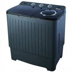 Machine à Laver Semi Automatique National / 15Kg / Gris / DT-150S