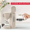 Cafetière MOULINEX 1.25 Litre / 1000W / GRIS CHAUD / FG2M0B10