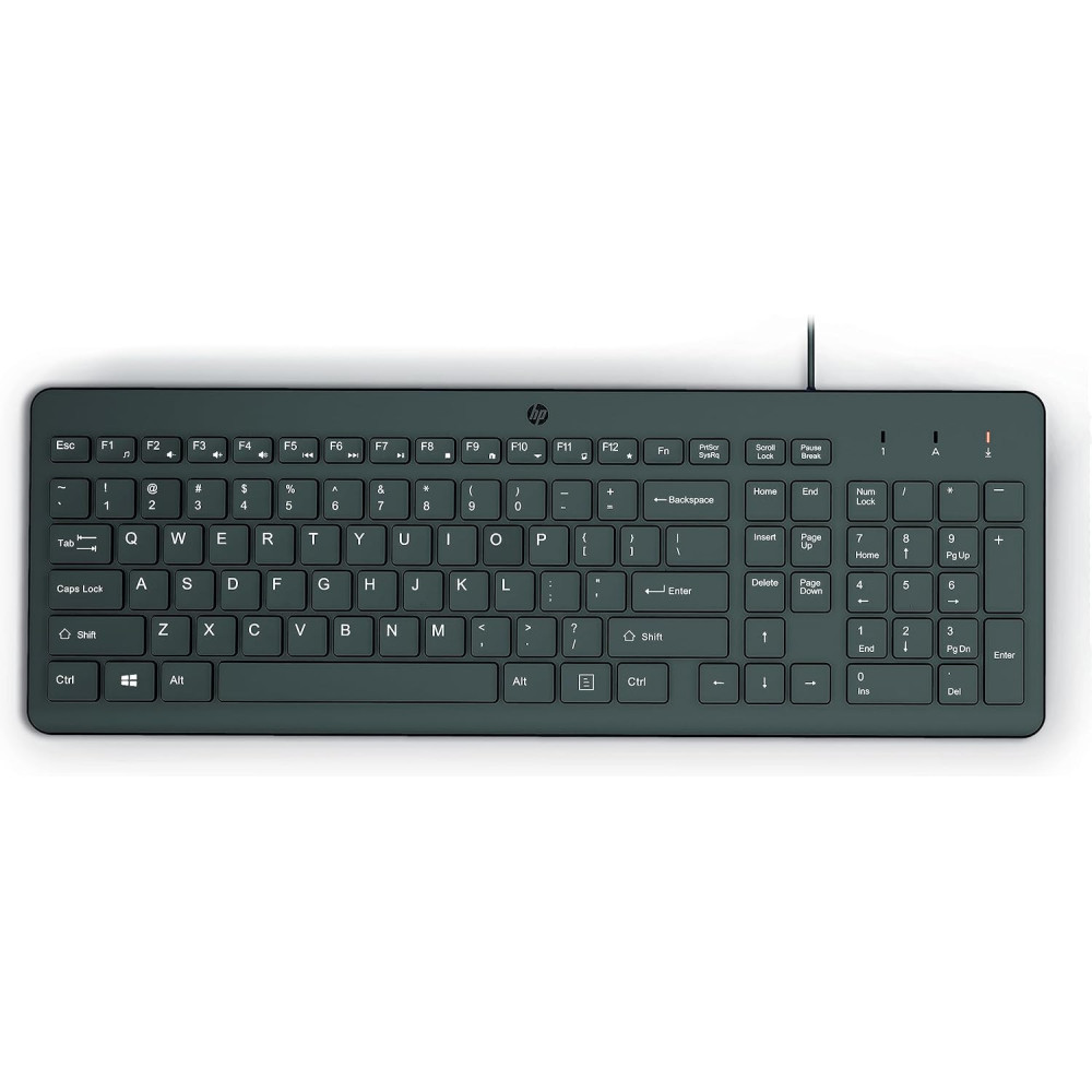 Clavier filaire HP 150 Azerty  / Noir