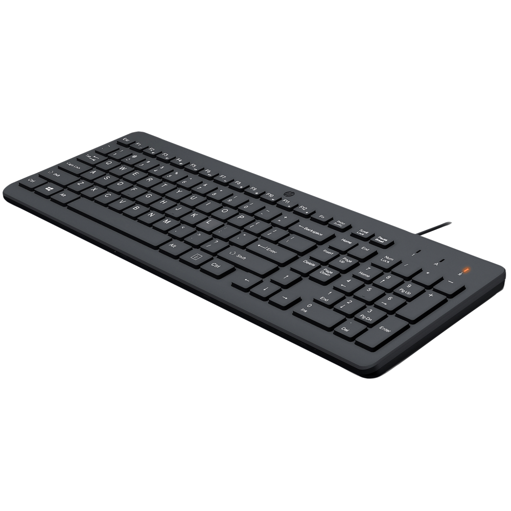 Clavier filaire HP 150 Azerty  / Noir