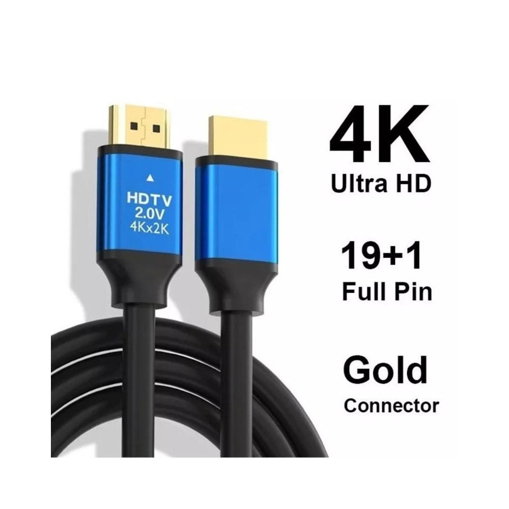 CABLE HDMI 1.5M 4K premium Grade A / Noir