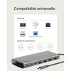 Station d'accueil BELKIN USB-C 8-en-1 double affichage