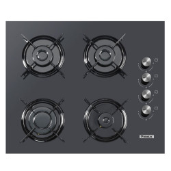 Plaque de Cuisson Encastrable BIOLUX 4 Feux / 60cm / Noir