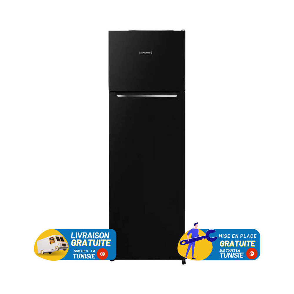 Réfrigérateur Congélateur Defrost NEWSTAR 3600S / 360 L / Noir