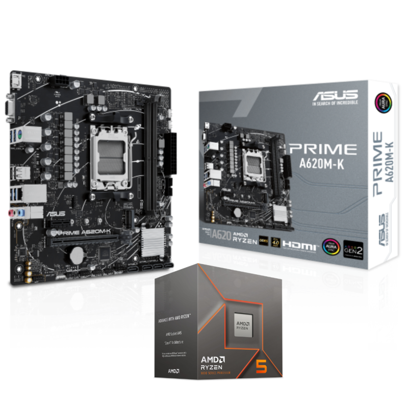 Pack Processeur AMD Ryzen 5 8400F 6C