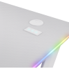 Bureau de Gaming Luminus RGB Trust GXT 709 / Blanc