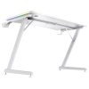 Bureau de Gaming Luminus RGB Trust GXT 709 / Blanc