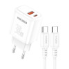 Chargeur KAKU - KSC 1641-PD30W+QC3.0  / 30W - PORT TYPE C + USB-A+CABLE TPC-TPC