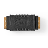 Adaptateur HDMI Nedis Femelle vers Femelle Plaqué or / Noir