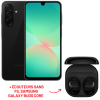 Smartphone Samsung Galaxy A26 5G 12/128 Go / Noir + Écouteurs sans fil Samsung Galaxy Buds core