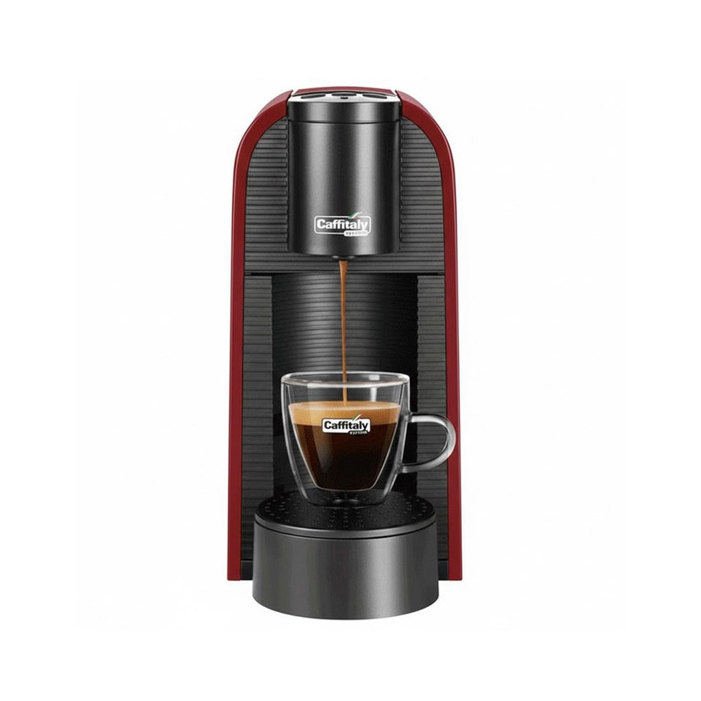 Machine à Café CAFFITALY VOLTA S36 1450W + Paquet De 10 Capsules CAFFITALY NOISETTE