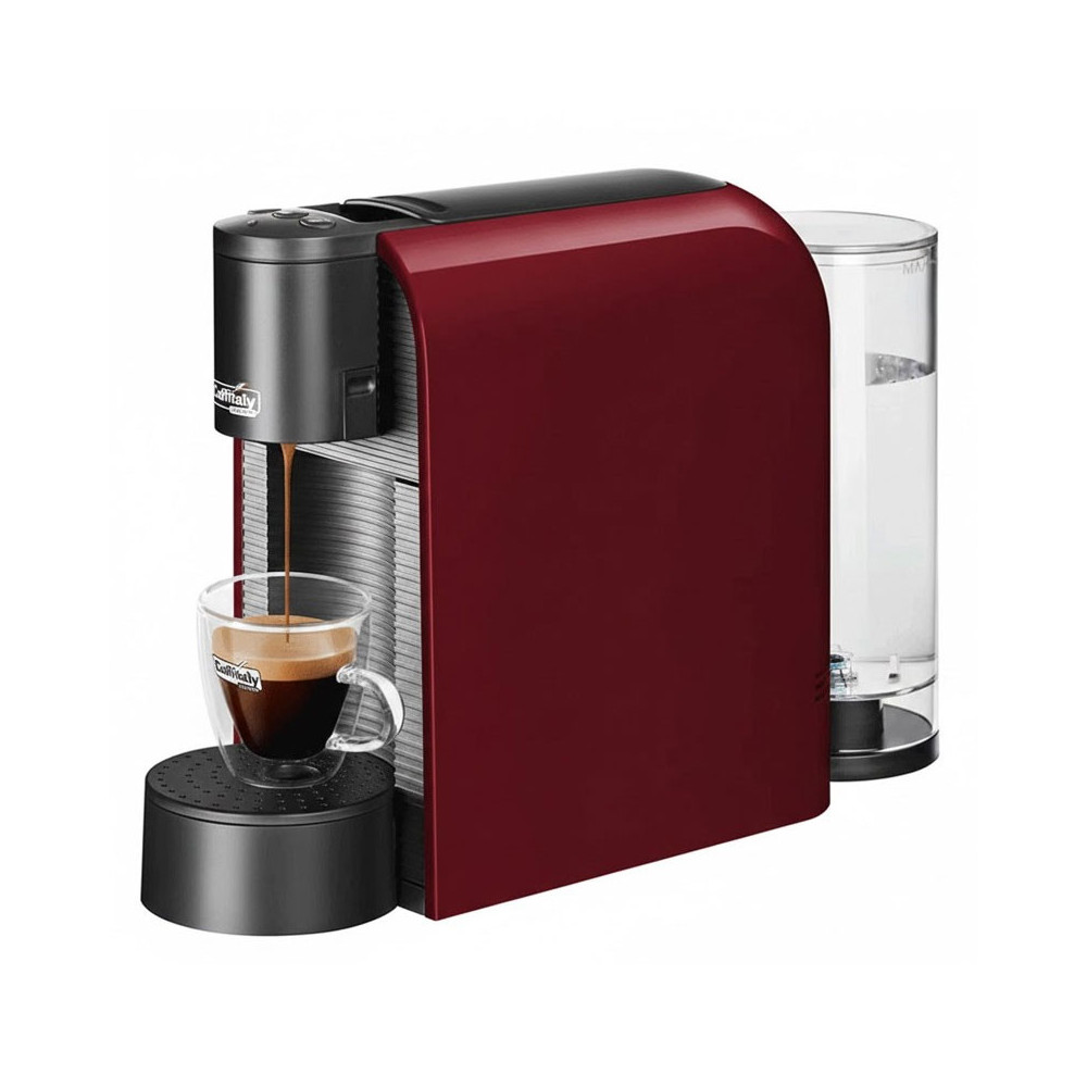 Machine à Café CAFFITALY VOLTA S36 1450W + Paquet De 10 Capsules CAFFITALY NOISETTE