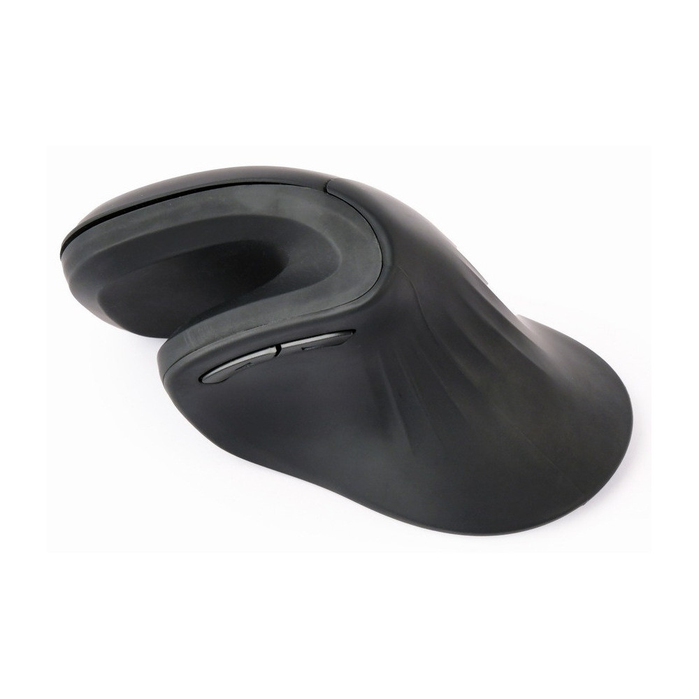 Souris optique sans fil GEMBIRD ergonomique à 6 boutons / Noir