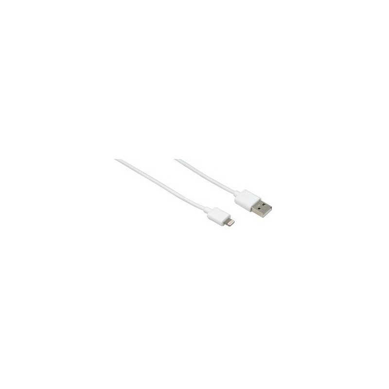 Câble Hama USB - Lighting pour iPhone/iPod/iPad / Blanc