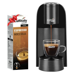 Machine à Café CAFFITALY VOLTA  + Paquet De 10 Capsules CAFFITALY