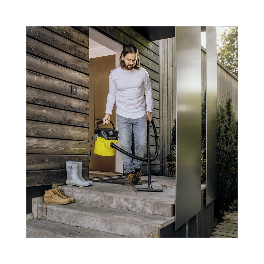 ASPIRATEUR EAU & POUSSIÈRE KÄRCHER KWD1 / NOIR & JAUNE