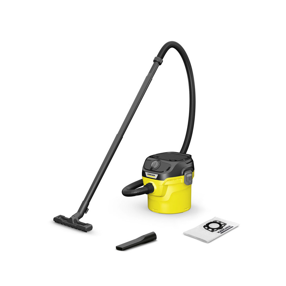 ASPIRATEUR EAU & POUSSIÈRE KÄRCHER KWD1 / NOIR & JAUNE