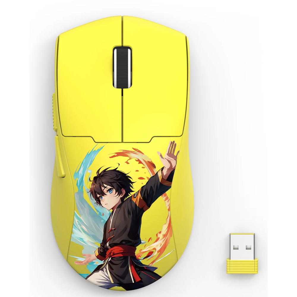 Souris REDRAGON K1NG MAX M918AKB-PRO / Jaune