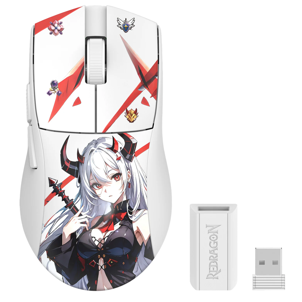 Souris Redragon K1NG PRO M916AK-PRO / Blanc
