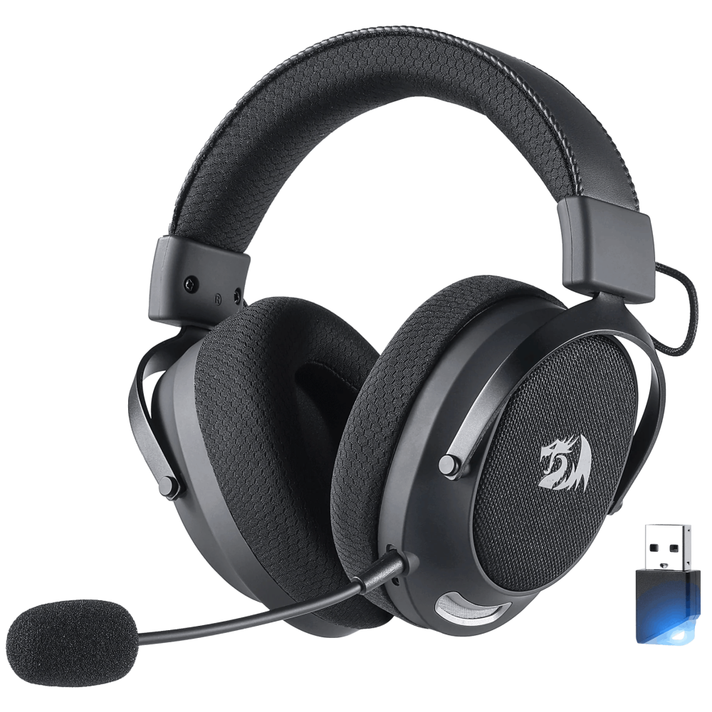 Casque Gaming sans fil Redragon Arrow Pro Carbon H858 / Noir