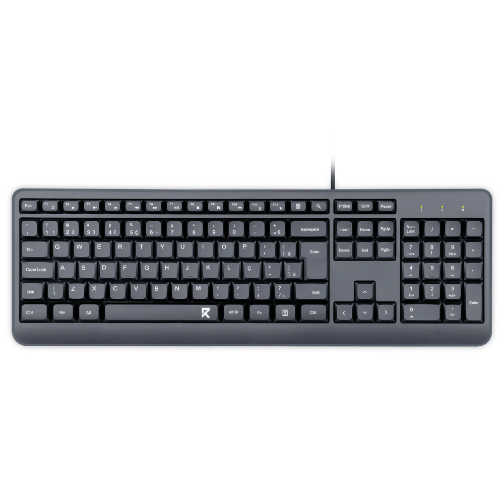 Clavier Filaire Redragon BK-7092 / Azerty / Noir
