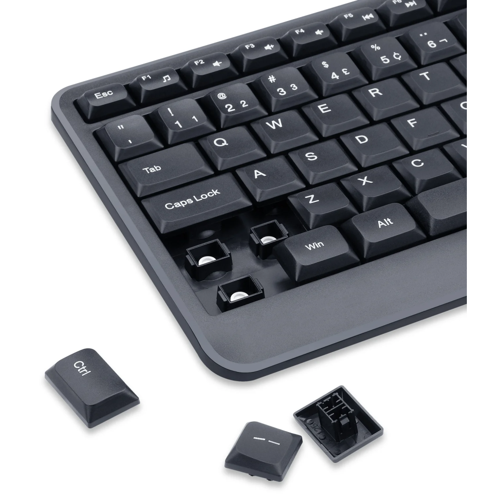 Clavier Filaire Redragon BK-7092 / Azerty / Noir