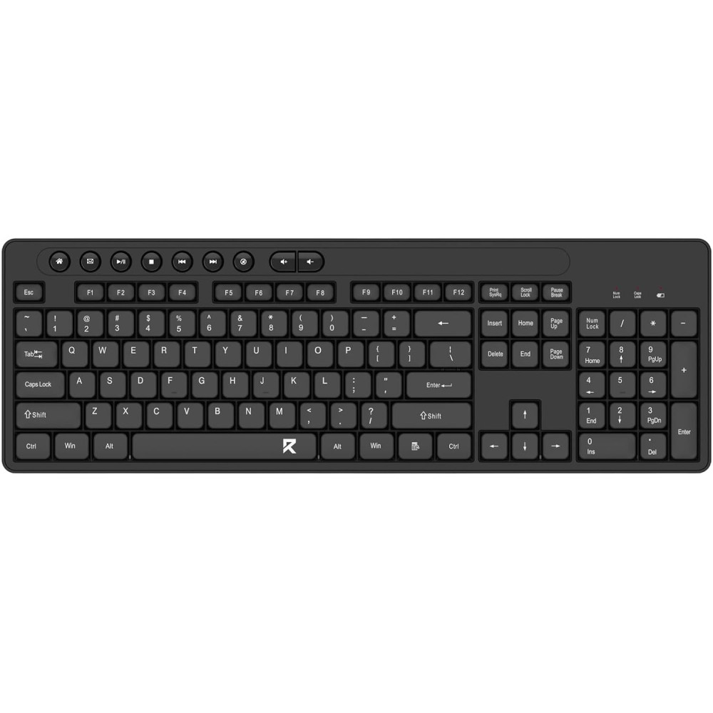 Clavier Sans fil Redragon BK-7094 / Azerty / Noir