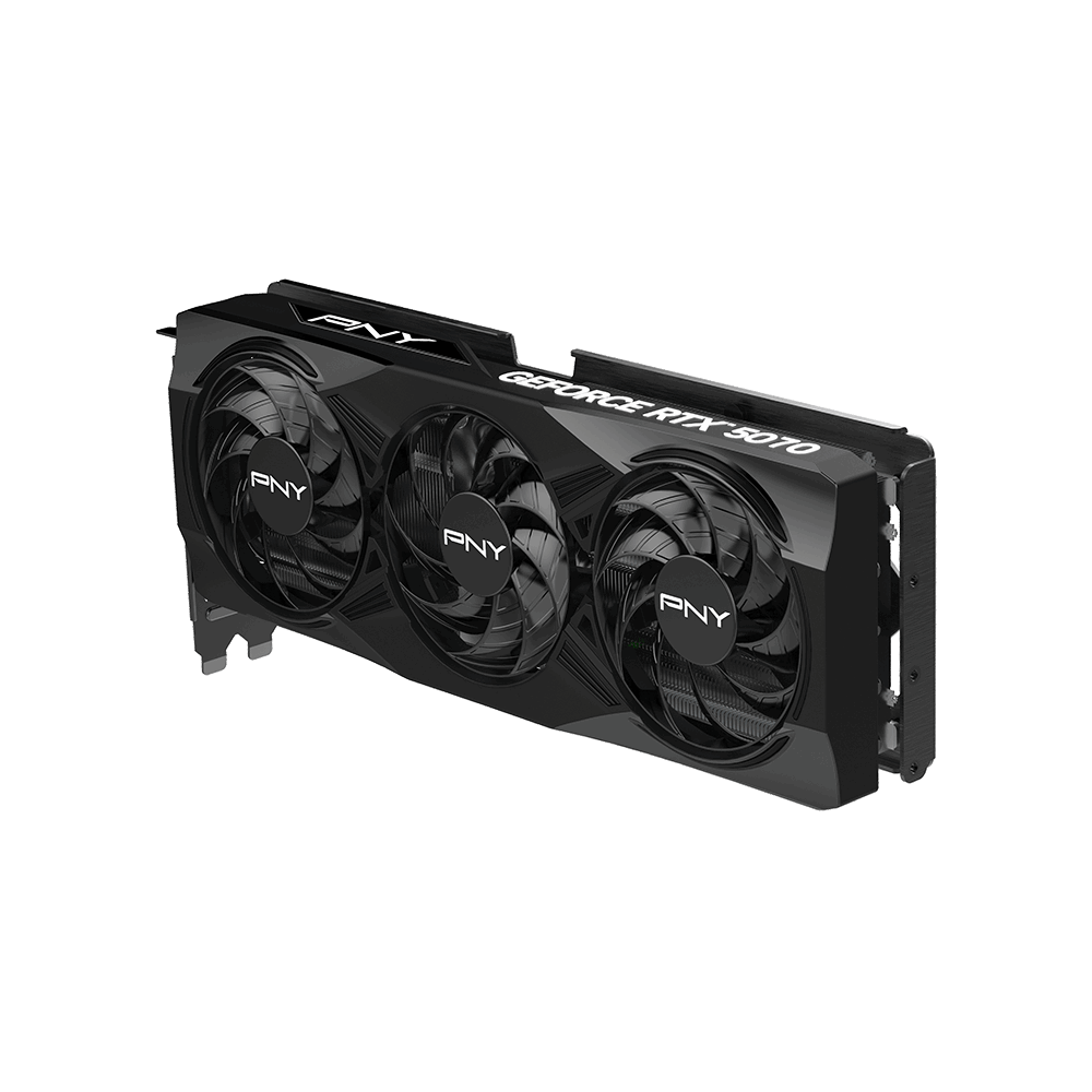 Carte graphique PNY GeForce RTX 5070 Overclocked Triple Fan, 12 Go