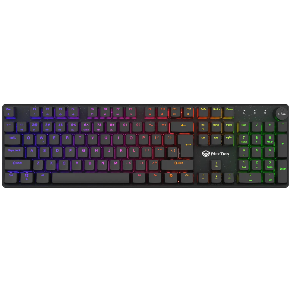 Clavier Gaming Mécanique MEETION MK009RD / Noir