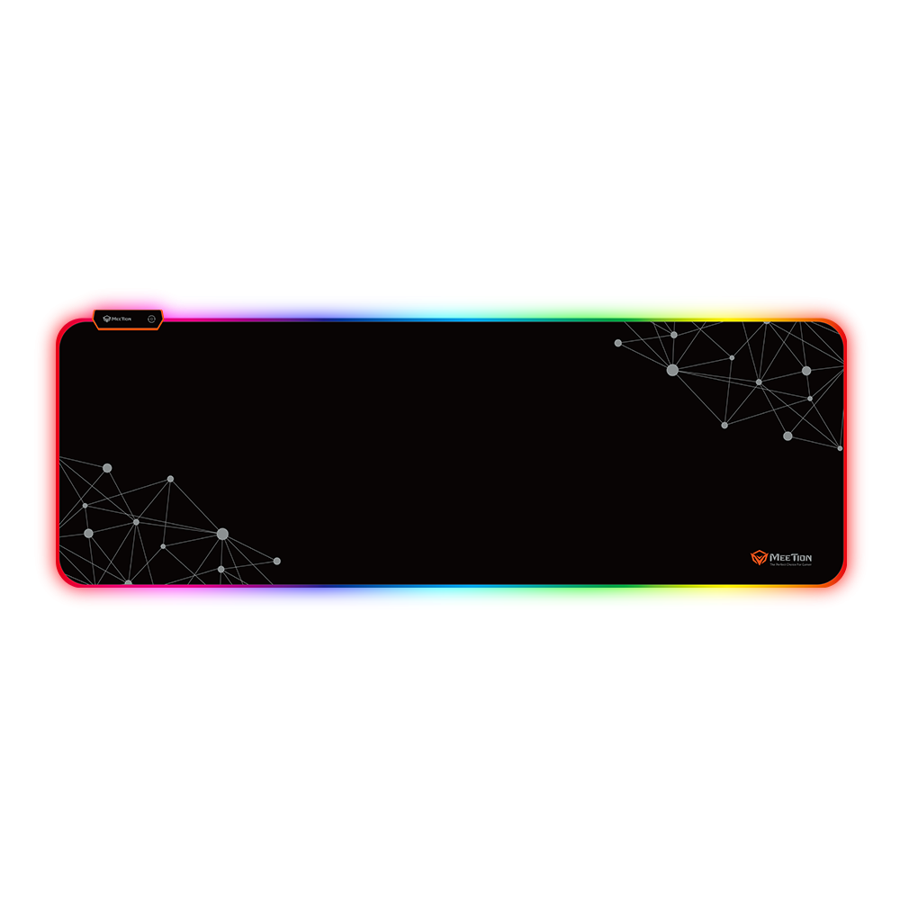 Tapis souris Gamer MEETION MT-PD121 RGB / Noir