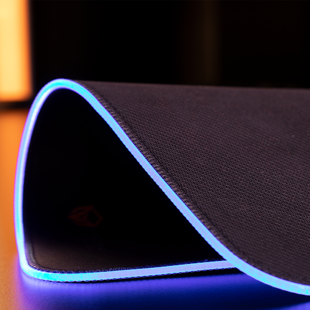Tapis souris Gamer MEETION MT-PD120 RGB / Noir