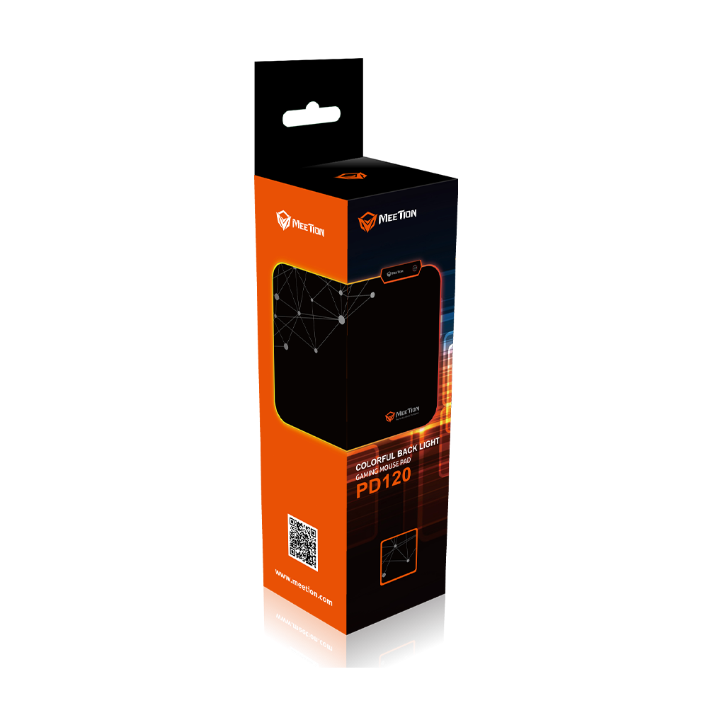 Tapis souris Gamer MEETION MT-PD120 RGB / Noir