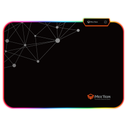 Tapis souris Gamer MEETION MT-PD120 RGB / Noir